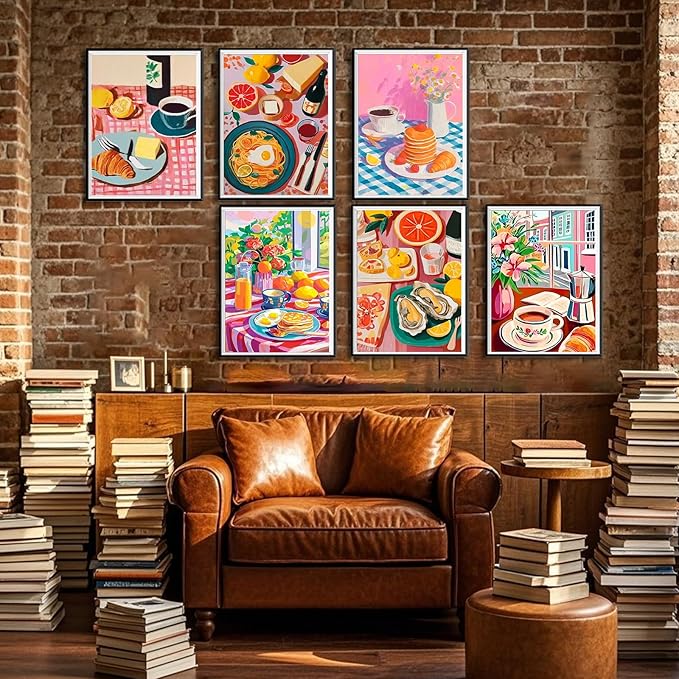 Leatrice 6 Pack Chic Diamond Painting Kits for Adults 5D Diamond Art Kits