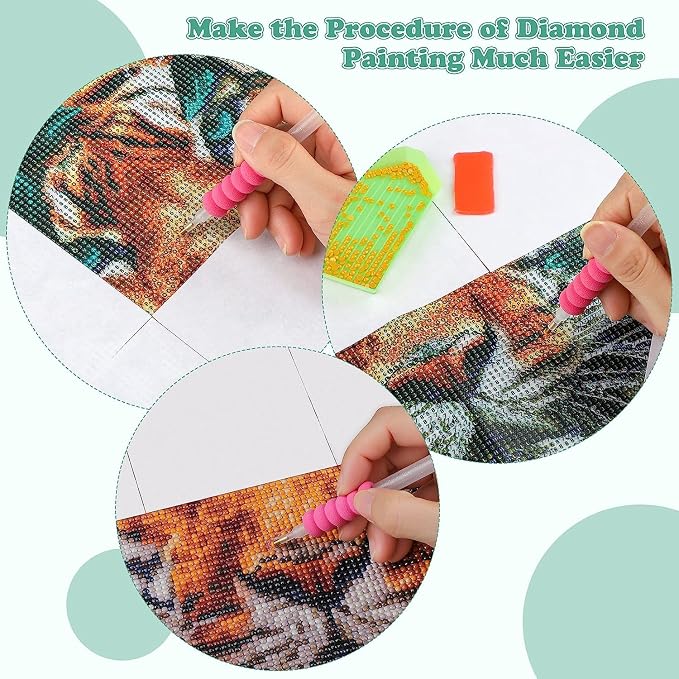 ALKRITA 200PCS Diamond Painting Release Paper Non-Stick Cover Replacement for Diamond Embroidery Supplies - Double Sided