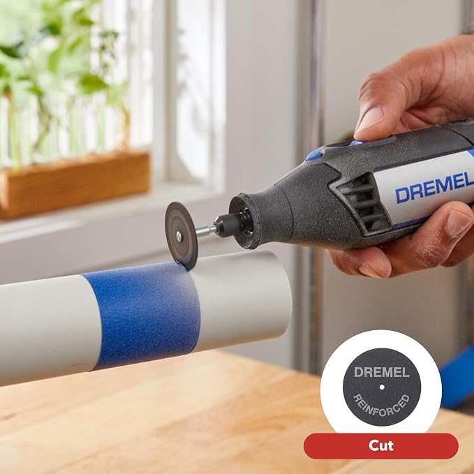 Dremel 4000-1/25 Variable Speed Rotary Tool Kit- Engraver, Polisher, and Sander- Perfect for Cutting, Detail Sanding, Engraving, Wood Carving, and Polising- 1 Attachment & 25 Accessories