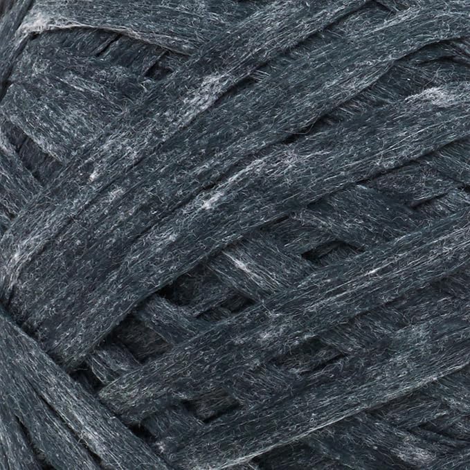 Lion Brand Yarn Rewind Yarn, Yarn for Knitting and Crocheting, Craft Tape Yarn, 2-Pack, Moto Jacket