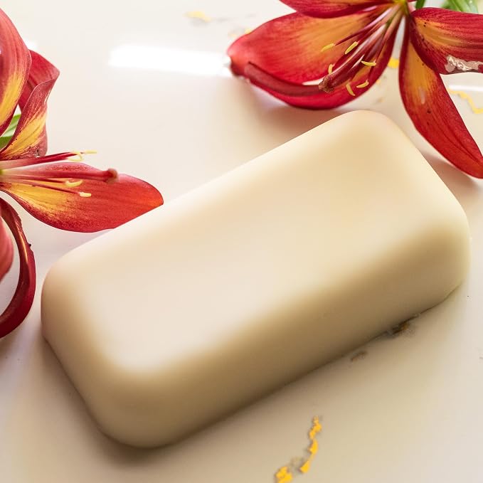 Refined Shea Butter Unscented - 100% Pure African Shea Butter for Hair and Dry Skin - Use for Soap Base, Face and Body Moisturizer, for DIY Whipped Body Butter and Lip Balm 8 oz Bar