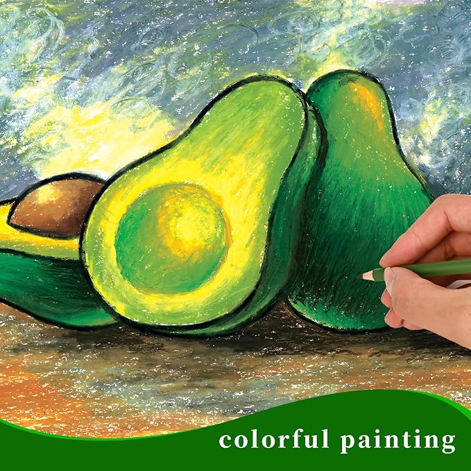 GETHPEN Colored Charcoal Pencil Set,Pastel Chalk Drawing Pencils,24 Colors | Professional Skin Tone Colored Charcoal and Pastel Chalk Pencils, for Sketching, Shading, Coloring, Layering & Blending