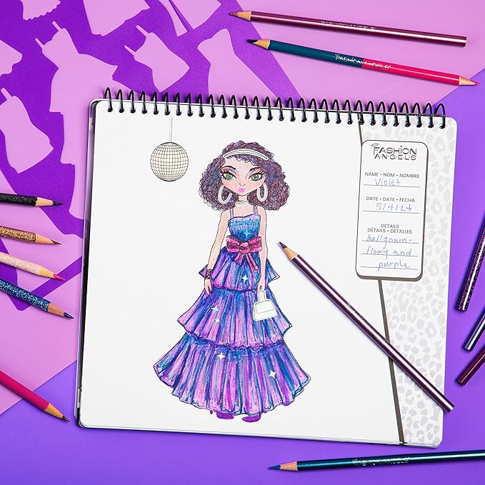 Fashion Angels Glam Fashion Sketch Set