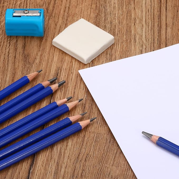 PATIKIL 10B Drawing Pencils for Sketching, 6PCS Sketch Pencils for Drawing Art Pencils Graphite Wood Pre-sharpened for Drawing Sketching Artists