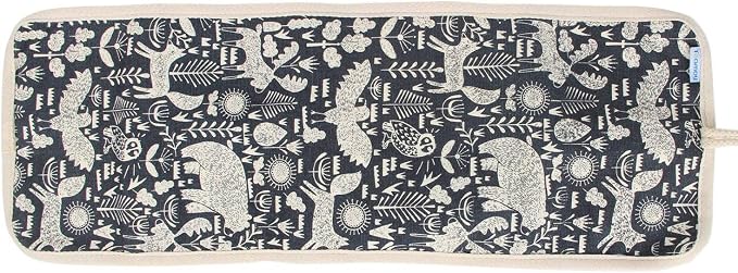 Teamoy Crochet Hook Case Organizer, Crochet Hook Roll Bag, Animal World