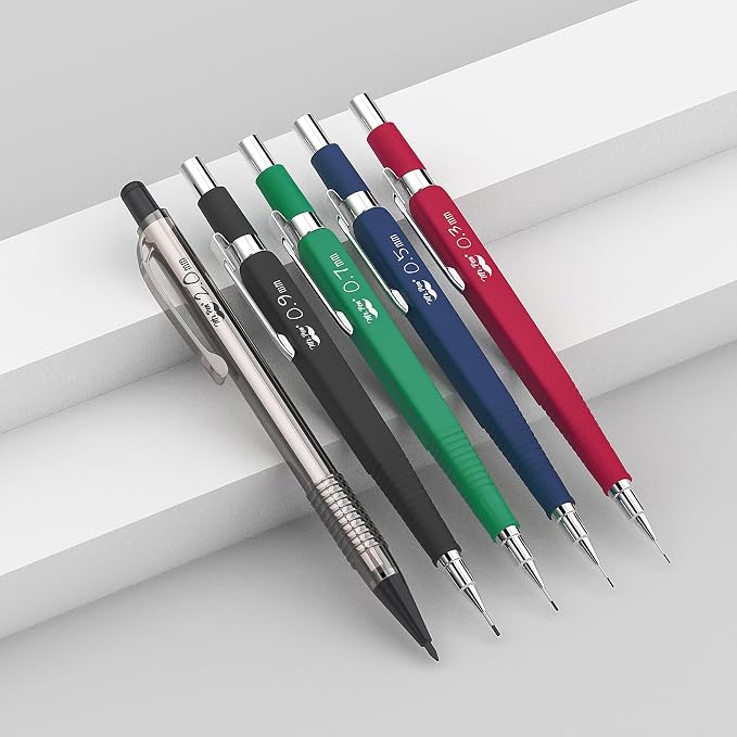 Mr. Pen- Art Mechanical Pencil Set, 5 Mechanical Pencils (0.3, 0.5, 0.7