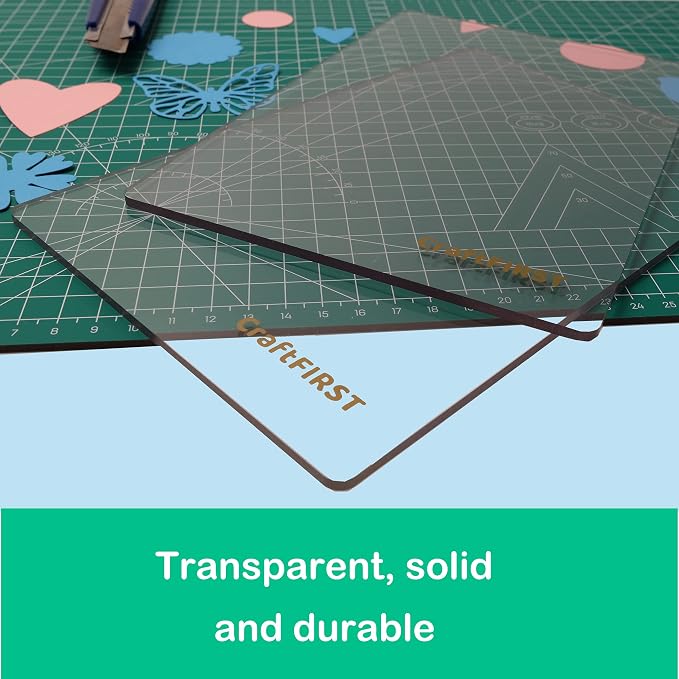 6 x 9 Clear Cutting Plate Die Cutting Machine Accessaries 1 Pair