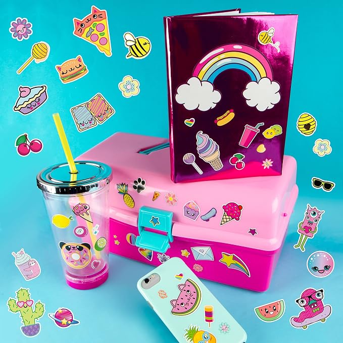 Fashion Angels 1000+ Ridiculously Cute Stickers | 40-Page Sticker Book, Fun Craft for Scrapbooks, Planners, Gifts & Rewards, For Kids Ages 6+