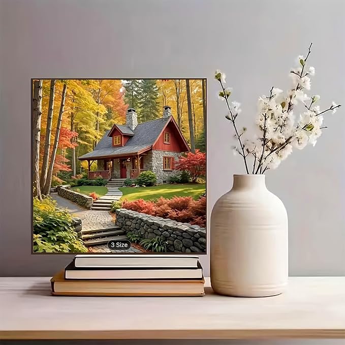 5D Diamond Painting Kits for Beginners, DIY Diamond Painting Kits for Adults, Diamond Painting for Adults Diamond Painting Kits Landscape 14x14 Inch