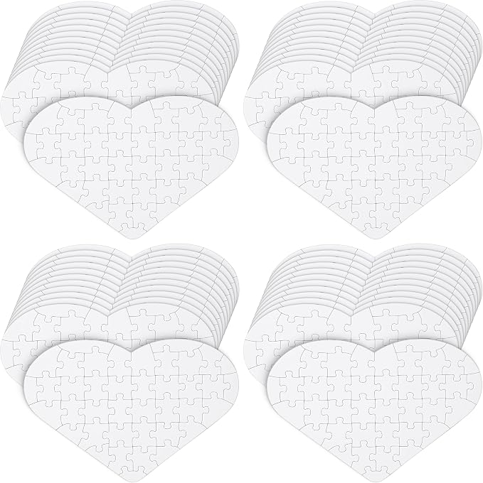 Mr. Pen- Blank Puzzle Bulk, 48 Pack, 40 Pieces/Pack, 9.3" x 6.2"