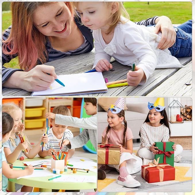 4 Pack Sketch Book, 9 x 12 Inch Sketchbook, 68lb/100gsm Top Spiral Bound Sketch Pad, Acid Free Art Supplies Drawing Painting Sketching Paper for Kids, Adults, Beginners, Artists (30 Sheets Each) | 100gsm Drawing Paper, Hardcover Backboard, Lay-flat Top...