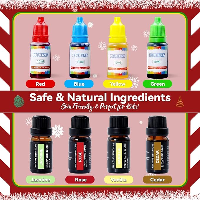 MuseLuxe Christmas Soap Making Kit for Adults