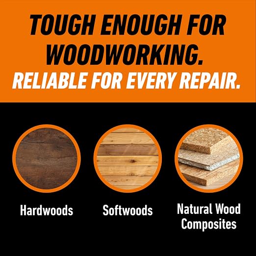Gorilla Ultimate Waterproof Wood Glue, Natural Color, 8 oz