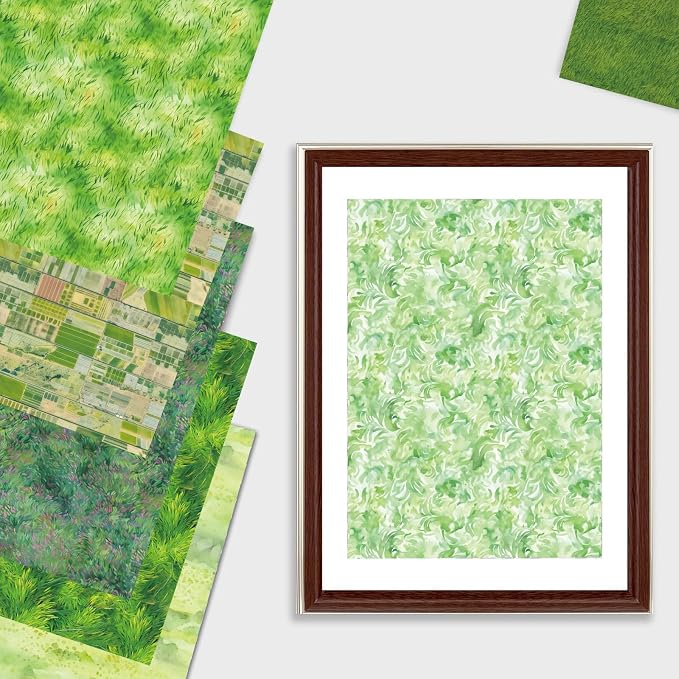 Scrapbook Paper,24 Sheets 6"x 6" Single-Sided Pattern Decorative Cardstock