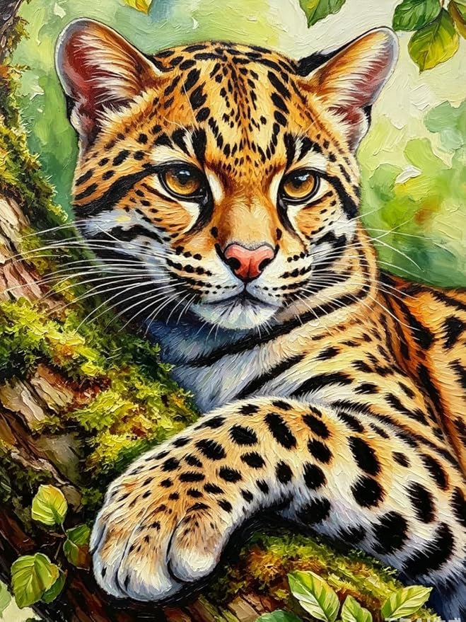 BYGFHLYW 5D Cat Diamond Painting Kit for Adults, Animal Diamond Art Kits | Full Round Drill Gem Painting Paint by Diamonds Relaxing DIY Craft for Home Wall Decor 12x16inch