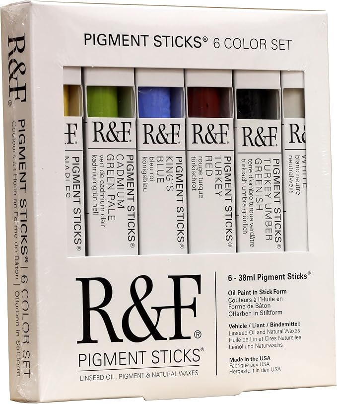 R&F Pigment Sticks Introductory Set of 6 (2810)