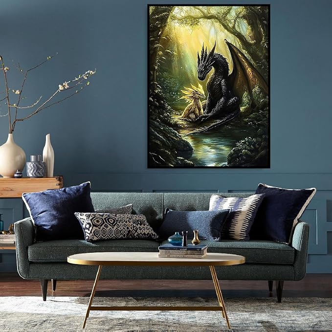 Dragon Diamond Art Kits for Adults 12 x 16 inch