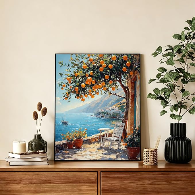 AUKELHJ Paint by Numbers Kit for Adults Beginner, Landscape, 16X20 Inch | Paint by Number for Adults, Beginner Friendly, High-Definition Color Canvas, Stress Relief, Home Decor, Gifts, Unframed