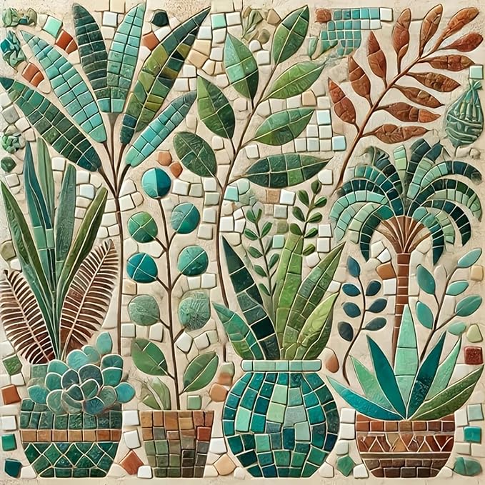 mrpwnle Diamond Art Kits for Adults, Potted Plant Diamond Painting Kits