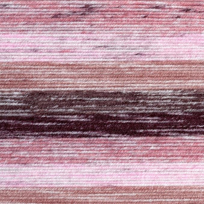 Lion Brand Yarn, Mandala Ombré Yarn, Felicity, Pink Multicolor, 3 Pack | Variegated Yarn for Crochet, Knit, Crafts, Soft, Acrylic Fiber for Blankets, Worsted Weight Sweaters, Colorful Shawls