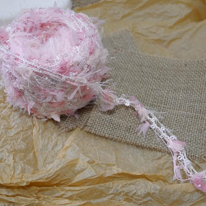 Artisanal Yarn Fancy Yarn Multifiber Blended Yarn Novelty Colorful Soft