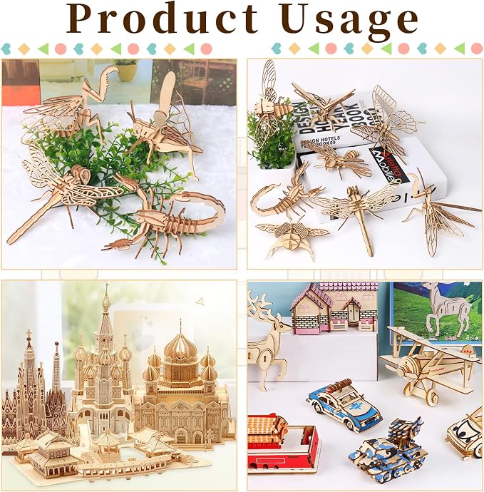 50 Pack 4 x 6 Inch Unfinished Wood Sheets for Crafts