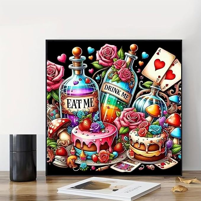 Paint by Numbers Kit for Adults, Adult Paint by Number Kits 16x16 Inch | Paint by Numbers Kit for Adults, Acrylic Painting by Numbers, DIY Arts and Crafts for Gifts or Home Decor