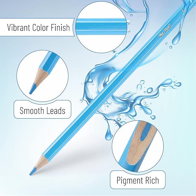 Mr. Pen- Colored Pencils for Kids, 36 Pack, Soft Core Pre-Sharpened | Color Pencils Bulk for Adult Coloring Book, Drawing, Sketching, Teacher Supplies, Classroom Prizes, Kids Party Favors