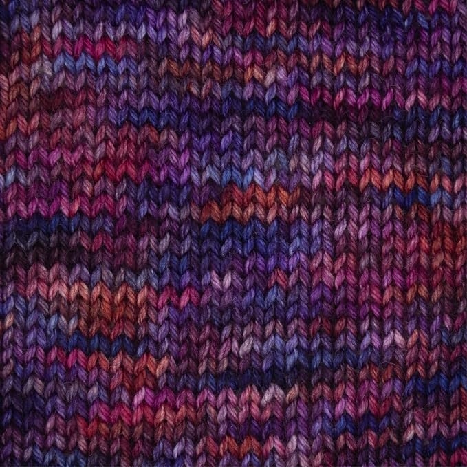 KnitPro Symfonie Fingering Weight Merino Wool Yarn 100g, Midnight Orchid