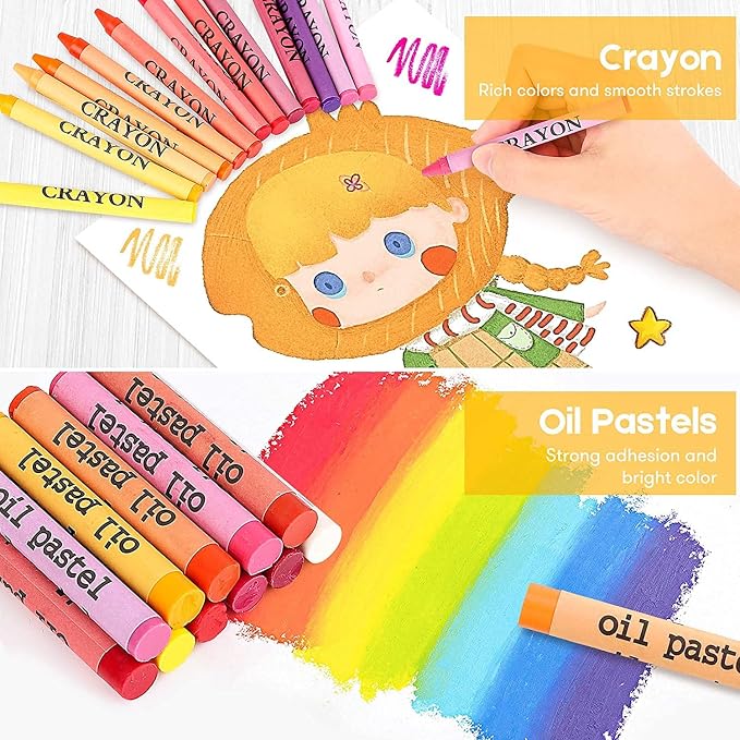 iBayam Art Kit, 251-Pack Art Supplies Drawing Kits, Arts & Crafts Gifts Box