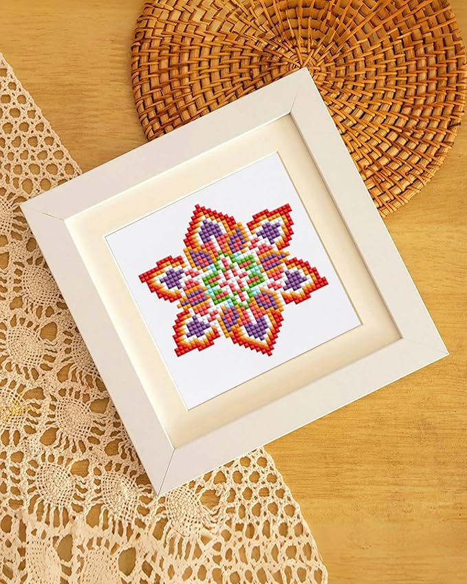 PeakLuv Small Diamond Art Kits Mandala Mini Diamond Painting Kits