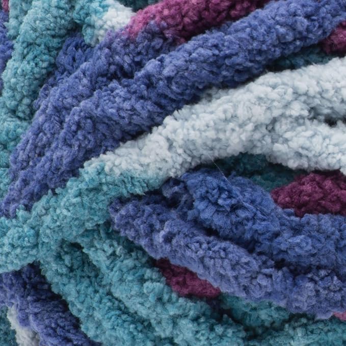 Bernat Blanket Extra, Chunky Yarn for Crocheting, Speckled Moonrise, 2-Pack