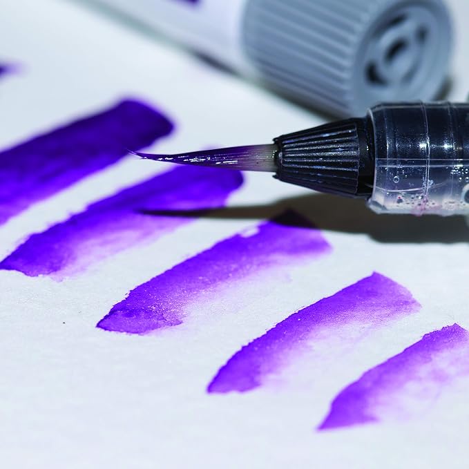Pentel Arts Water Colors, Assorted Colors, Pack of 18 (WFRS-18)