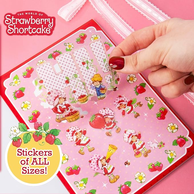 Horizon Group USA Sticker Book, Strawberry Shortcake, 1000+ Stickers