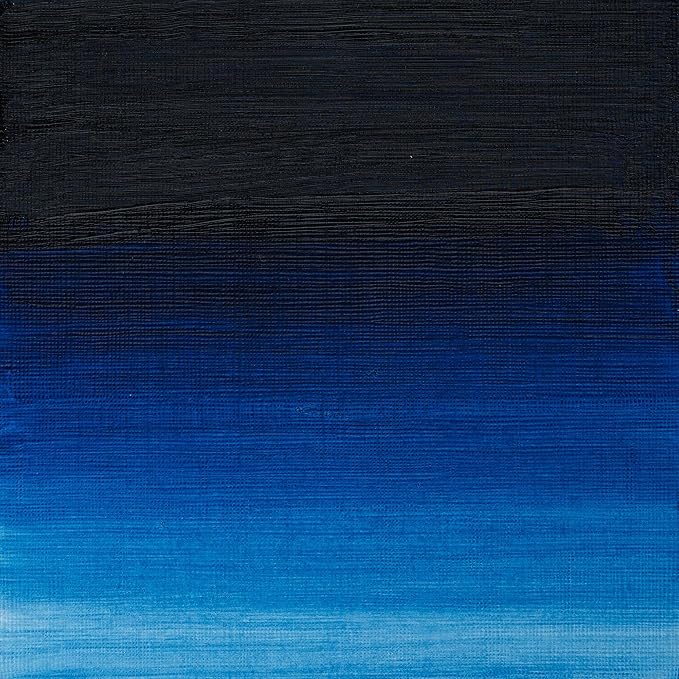 Winsor & Newton Artists' Oil Paint, 200ml Tube, Prussian Blue