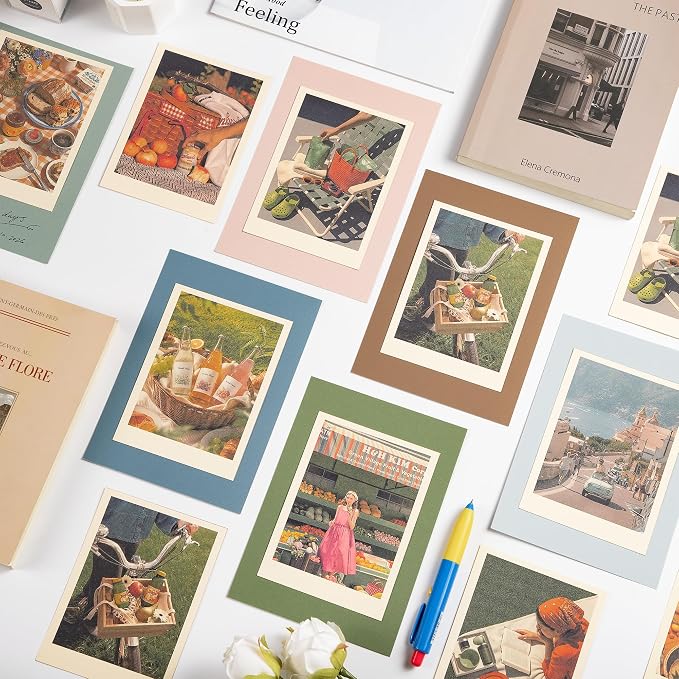 5x7 Inch Cardstock Morandi Mixed Colors 250GSM/92LB 60 Sheets Card Stock