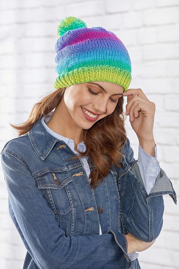 RED Heart Super Saver Yarn, Stripe - Calm