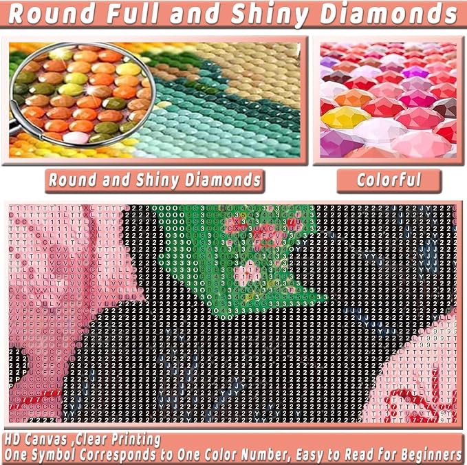 Black Cat Diamond Art Kits for Adults Diamond Painting Kit for Beginner