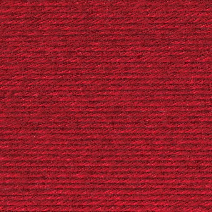Lion Brand Yarn, Heartland Crochet Yarn, Redwood, Red, 3 Pack
