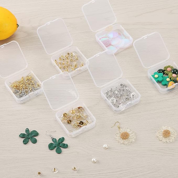 Mr. Pen- Bead Organizer Box, 12 pcs, Clear (Pack of 3)