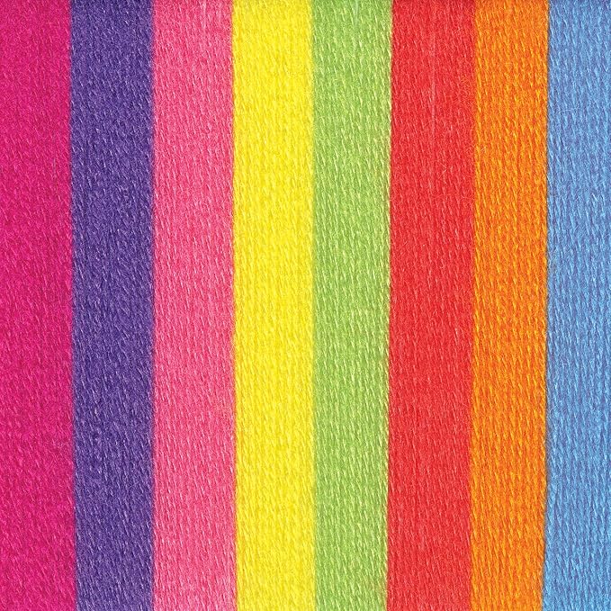 Lion Brand Yarn BonBons Yarn Pack Brights | Small, Colorful, Lightweight Yarn Skein Pack for Colorwork, Embroidery, Friendship Bracelets, DIY Projects