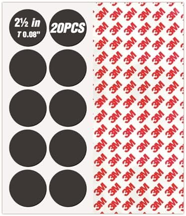 High Energy Round 2.5" Magnets with Adhesive Backing - Science Education Magnets in School - Cut to Size Stickers for Classroom Decorations- Teacher Must Have - Teacher Supplies,Thick 2mm-20 Pack