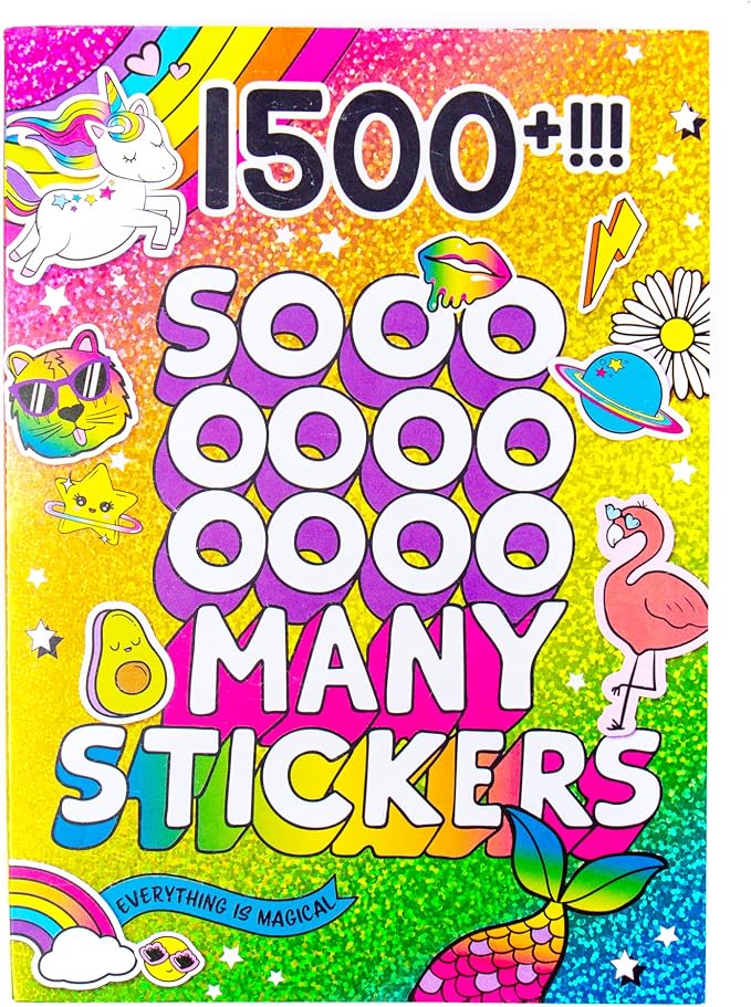 Horizon Group USA Sticker Book, Just My Style, 1000+ Stickers