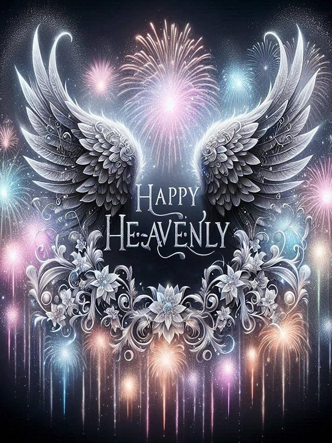 Diamond Art Kits for Adults Angel Wings Diamond Painting Kit 12x16in