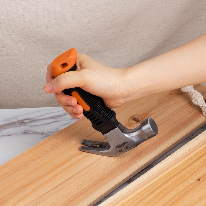 Mr. Pen- Claw Hammer, 8oz, Orange, Magnetic