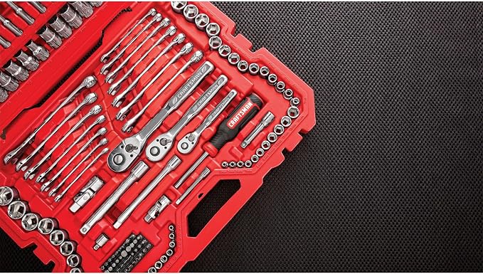CRAFTSMAN Mechanics Tool Set, SAE/Metric, 189-Piece (CMMT12034)