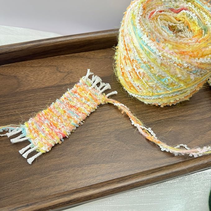 Artisanal Yarn Fancy Yarn Multifiber Blended Yarn Novelty Colorful Soft