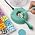 Electric Green Wax Seal Warmer with Spoon and Tweezers - Great Tool for DIY Wax Seals and Stamps