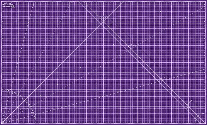Elan Cutting Mat 36x60 Pink & Purple, Extra Large Self Healing Cutting Mat 36 x 60 Inch, 5-Ply Craft Board Pink, Hobby Board for Sewing and Quilting