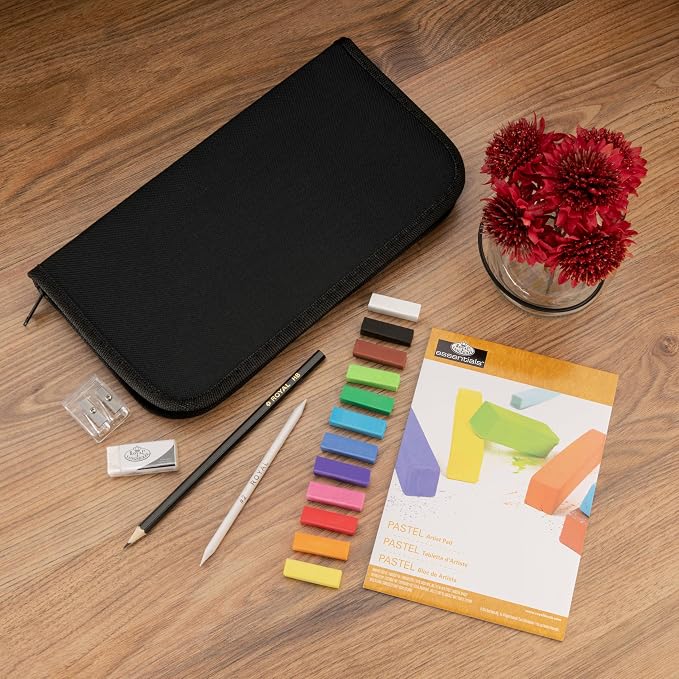 Royal & Langnickel Soft Pastel Essentials Keep N' Carry Set (RSET-KCSP)